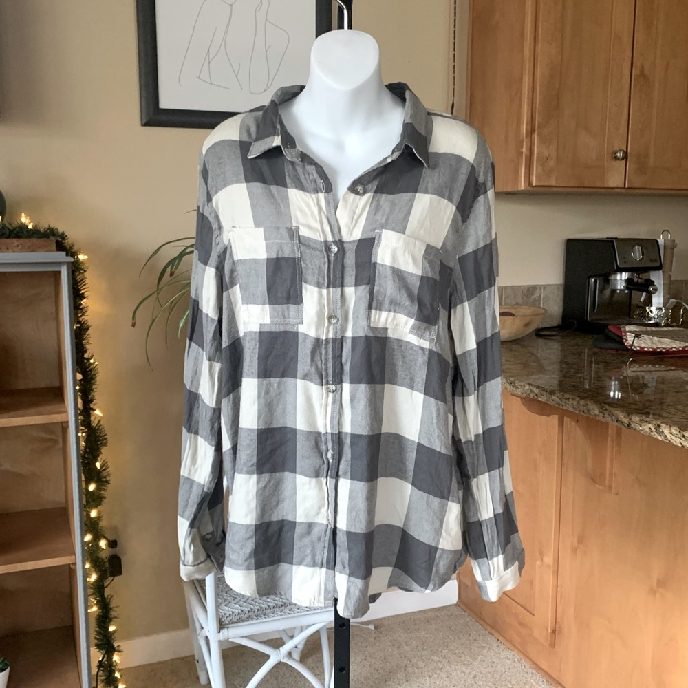 Plaid Top